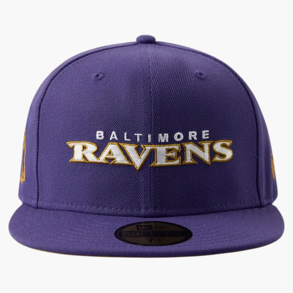 Ovo x nfl nová éra Baltimore Ravens 59fifty Cap Purple