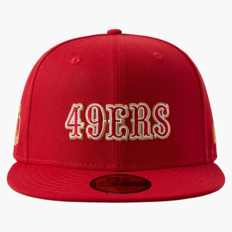 Ovo x nfl nová éra San Francisco 59fifty cap červená