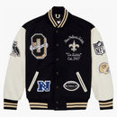 Ovo x nfl New Orleans Saints Varsity bunda černá