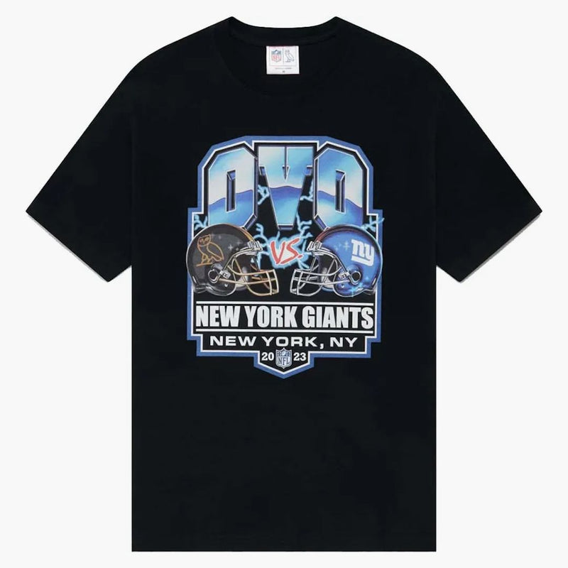 Ovo x nfl New York Giants Game Day Tričko černé