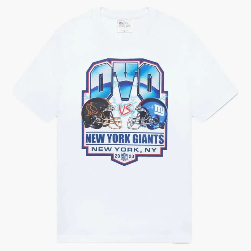 Ovo x nfl New York Giants Game Day Tričko bílé