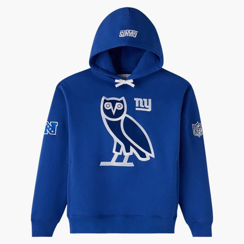 Ovo x nfl New York Giants Icon Team Hoodie Blue