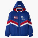 Ovo x nfl New York Giants Starter Sideline Puffer bunda modrá