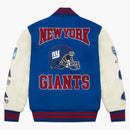 Ovo X NFL New York Giants Varsity Jacket Blue