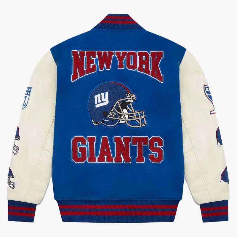 Ovo x nfl New York Giants Varsity bunda Blue