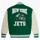 OVO X NFL New York Jets Varsity bunda zelená