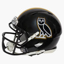 OVO X NFL Pittsburgh Steelers Riddell Mini Helma Black
