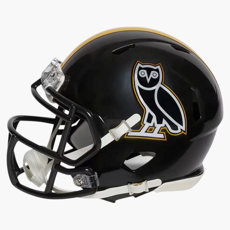 Ovo X NFL Pittsburgh Steelers Riddell Mini Celmetto nero