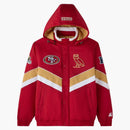 OVO X NFL San Francisco 49ers Starter Sideline Puffer Giacca