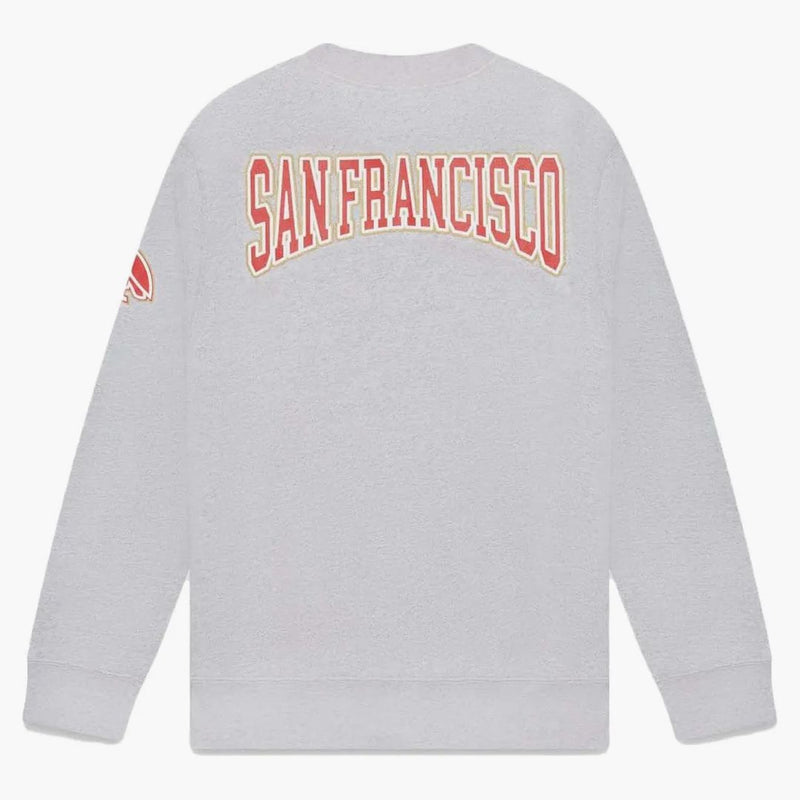 Ovo X NFL San Francisco 49ers Crewneck Heather Grey