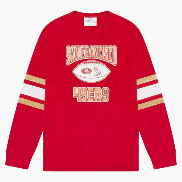 Ovo x NFL San Francisco 49ers Tričko s dlouhým