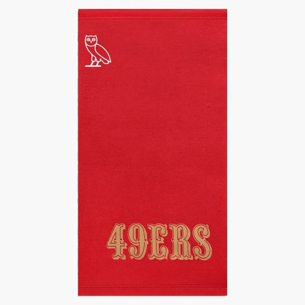 Ovo x nfl San Francisco 49ers krk Gaiter Red