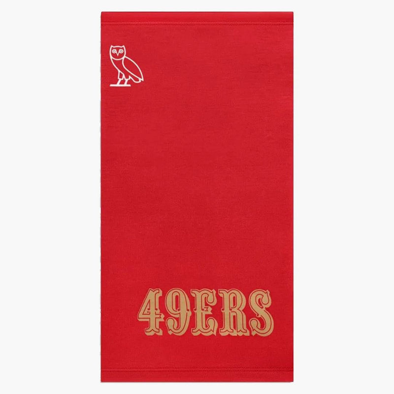 Ovo X NFL San Francisco 49ers Gateter Neck Red