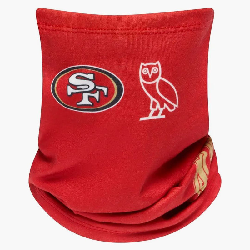 Ovo X NFL San Francisco 49ers Gateter Neck Red
