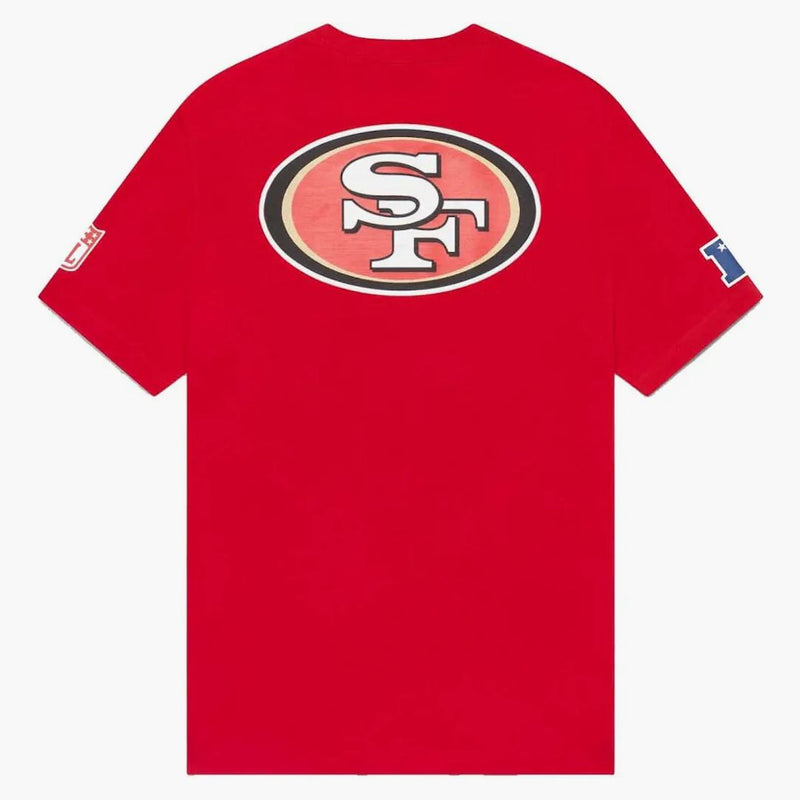 Ovo X NFL San Francisco 49ers OG Owl T-shirt rosso