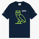 Ovo X NFL Seattle Seahawks Game Day T-Shirt Blue