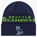 Ovo x nfl Seattle Seahawks New Era Beanie Blue