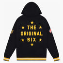 Ovo x nhl boston bruins sudadera con capucha negra