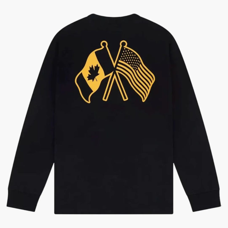 Ovo X NHL Boston Bruins L/S T-Shirt Nero