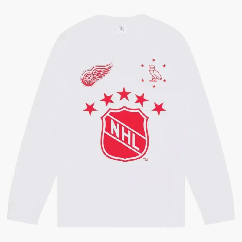 Ovo x NHL Detroit Red Wings L/s tričko červené