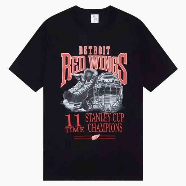 Ovo x NHL Detroit Red Wings T-Shirt Black