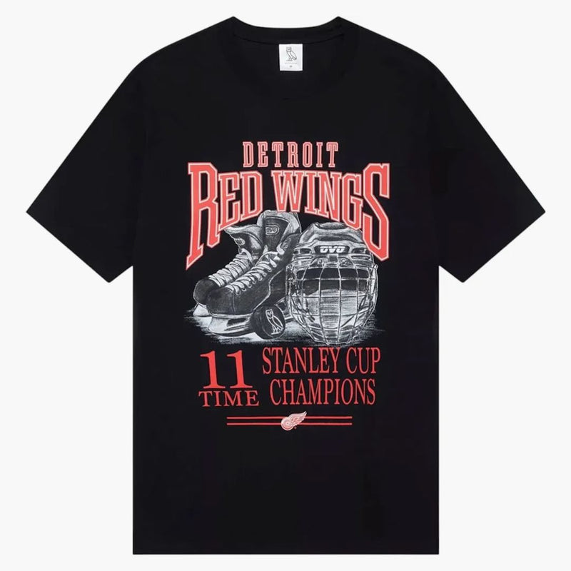 Ovo x NHL Detroit Red Wings T-shirt nero