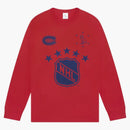 Ovo X NHL Montreal Canadiens L/S T-shirt red