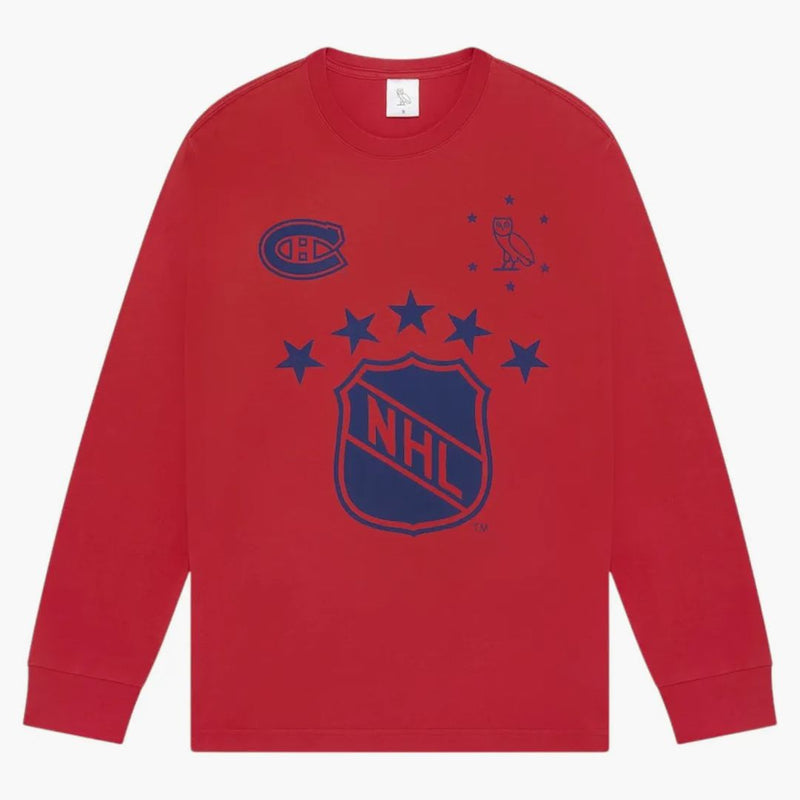 Ovo x NHL Montreal Canadiens L/S tričko červené