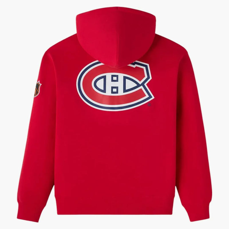 Ovo x NHL Montreal Canadiens Team Training Hoodie Red