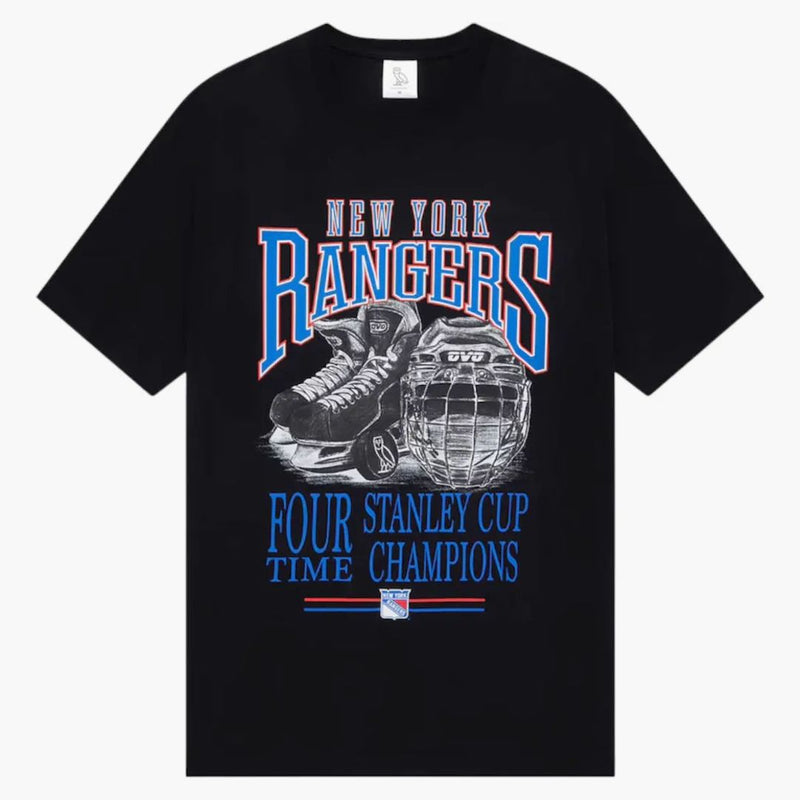 Ovo X NHL New York Rangers T-shirt nero