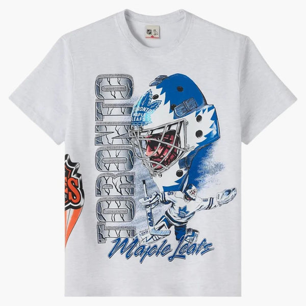 Ovo x NHL Toronto Maple Leafs 90 Grafické tričko Ash Heather Grey