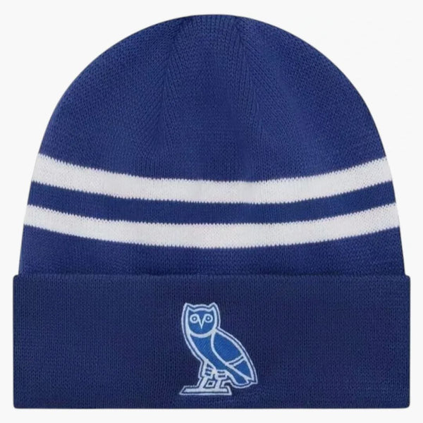 Ovo x nHl Toronto Maple Leafs Beanie má modrou