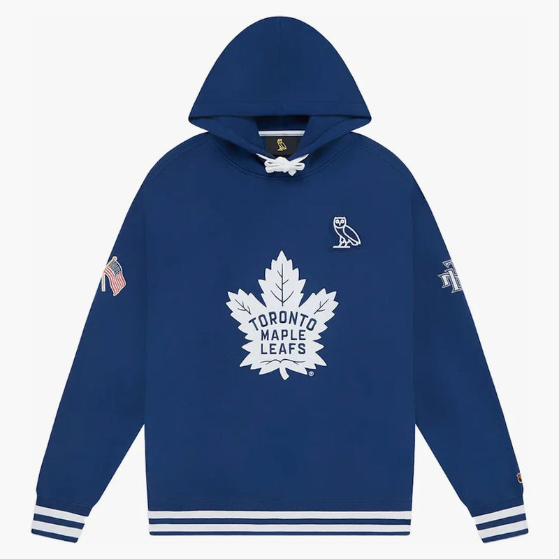 Ovo x NHL Toronto Maple Leaf Hoodie Blue