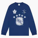Ovo X Nhl Toronto Maple Leafs L/s T-shirt Blue