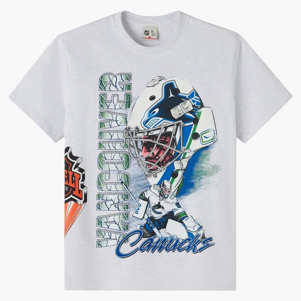 Ovo x NHL Vancouver Canucks 90 Grafické tričko Ash Heather Grey