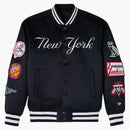 Ovo X New Era Mlb New York Yankees Varsity Jacket Navy