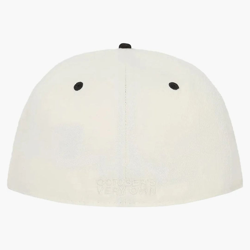 Ovo X New era og owl 59fifty Fitted has Cream/Black