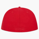 Ovo X New era ow owl 59fifty Fitted has red