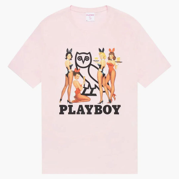 Ovo x Playboy Bunny tričko růžové