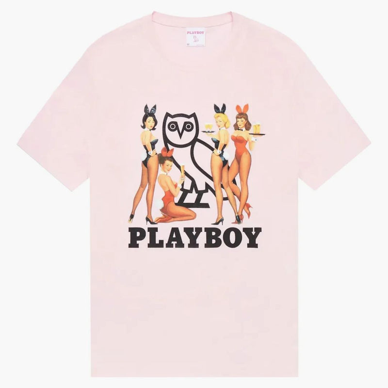 Ovo x Playboy Bunny tričko růžové