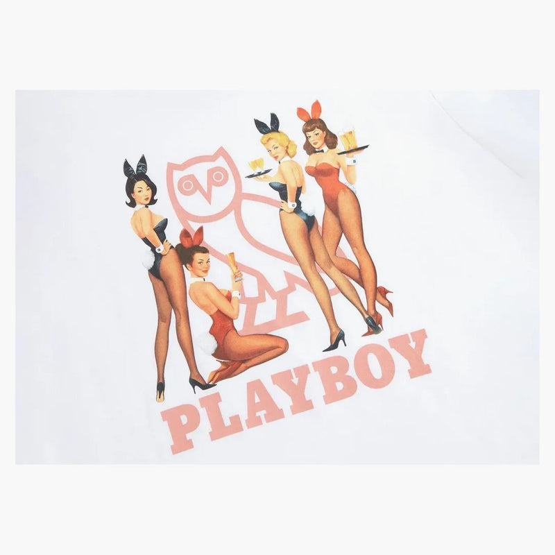 OVO X Playboy Bunny T-shirt vit