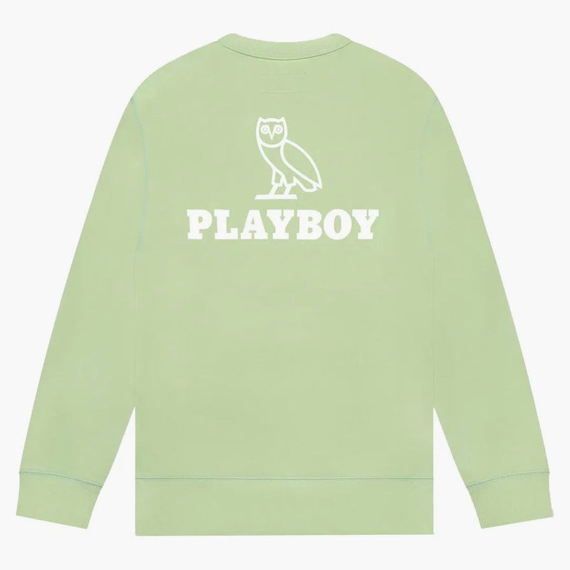 Ovo x Playboy Butterfly CrewNeck Basil