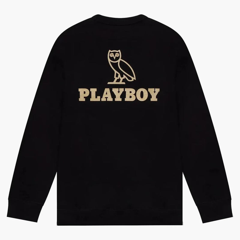 Ovo x Playboy Butterfly CrewNeck Black