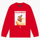 Ovo X Playboy Butterfly Crewneck Red