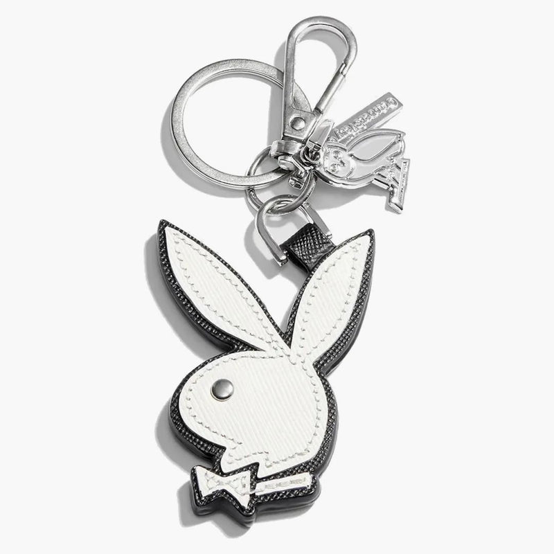 Ovo x Playboy Charm Keychain Silver