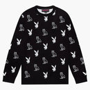 Ovo X Playboy Intarsia Sweater Black