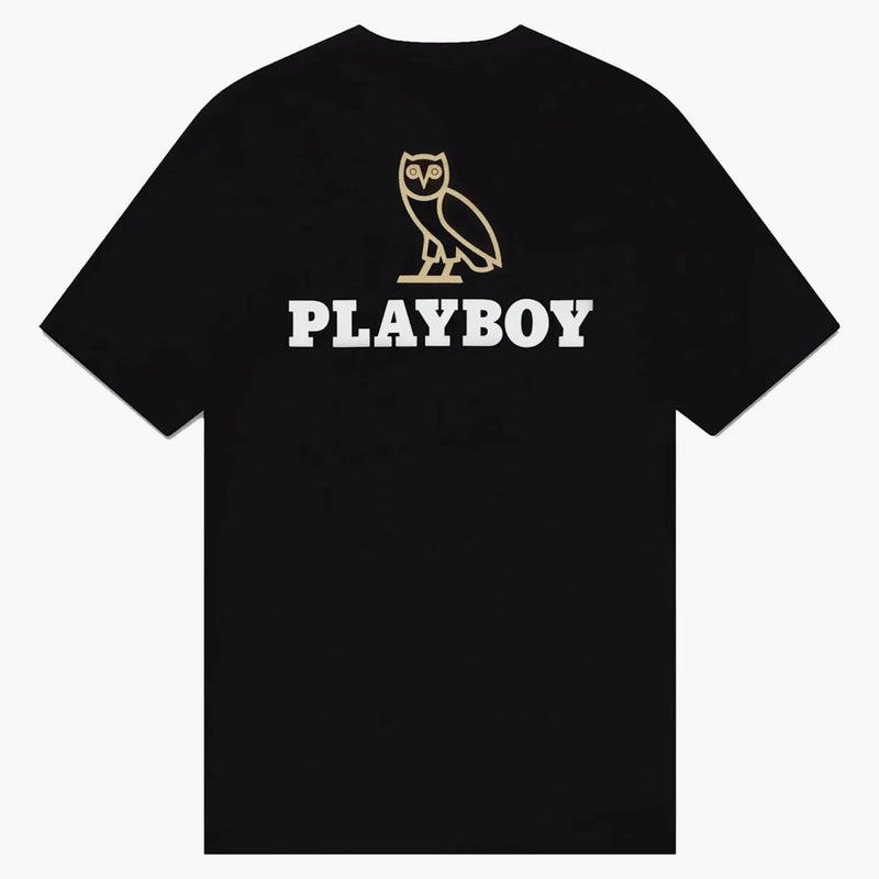 OVO X Playboy Magazine tričko černé