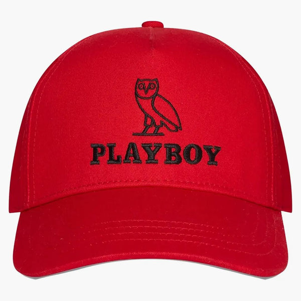 OVO X Playboy Sportcap Red