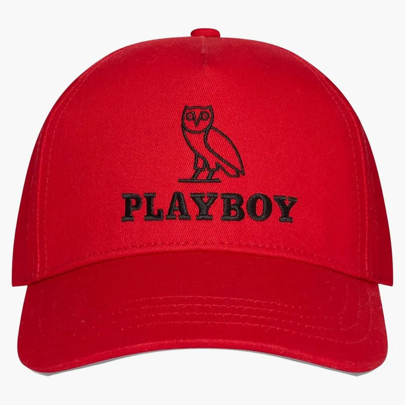 OVO X Playboy Sportcap Red