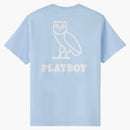 Ovo X Playboy Pendant T-shirt Light Blue